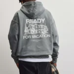 Bovec Oversized Hoodie Vintage Grey