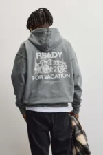 Bovec Oversized Hoodie Vintage Grey