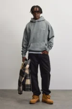 Bovec Oversized Hoodie Vintage Grey g