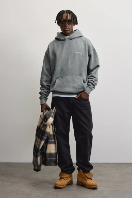 Bovec Oversized Hoodie Vintage Grey g