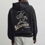 Caberry Oversized Hoodie Vintage Black