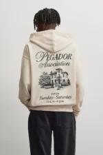 Carloforte Oversized Sweat Jacket Washed Cream