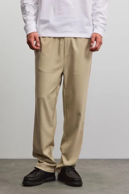 Karan Regular Smart Pants Beige