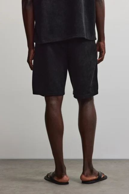 Lagos Soft Rib Shorts Washed Black g