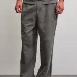 Logo Loose Sweatpants Vintage Grey