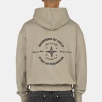 Mantua Oversized Hoodie Washed Flint Grey