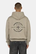 Mantua Oversized Hoodie Washed Flint Grey