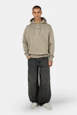Mantua Oversized Hoodie Washed Flint Grey g