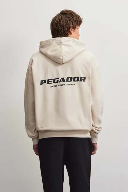 Oversized Hoodie Washed Cream