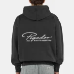 Pike Oversized Hoodie Vintage Black