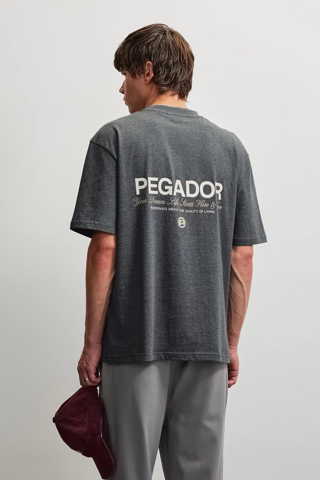 Pitigliano Oversized Tee Anthracite Melange Pitigliano Oversized Tee Anthracite Melange