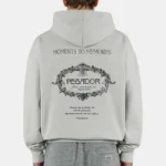 Reine Oversized Hoodie Washed Fog Grey
