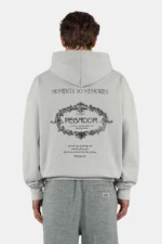 Reine Oversized Hoodie Washed Fog Grey