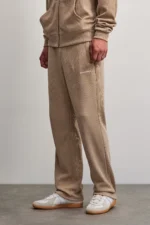 Soft Rib Pants Beige