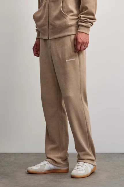 Soft Rib Pants Beige