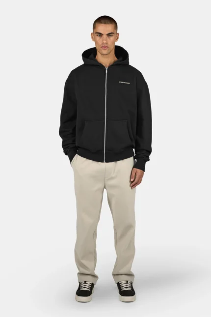 Sweat Jacket Washed Black gf