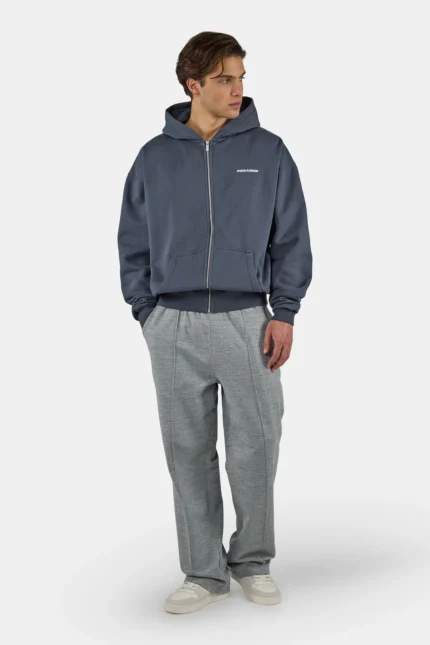 Sweat Jacket Washed Twilight Blue g