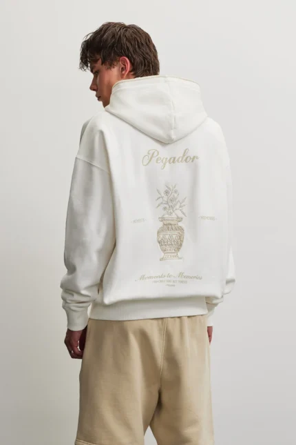 Sweat Jacket Washed Warm White