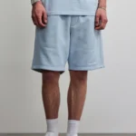 Sweat Shorts Washed Ocean Blue