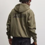 acket Washed Faded Olive